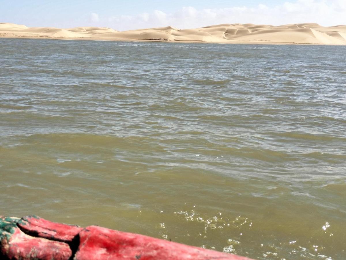 Hotel El Ghazi Tarfaya Bagian luar foto