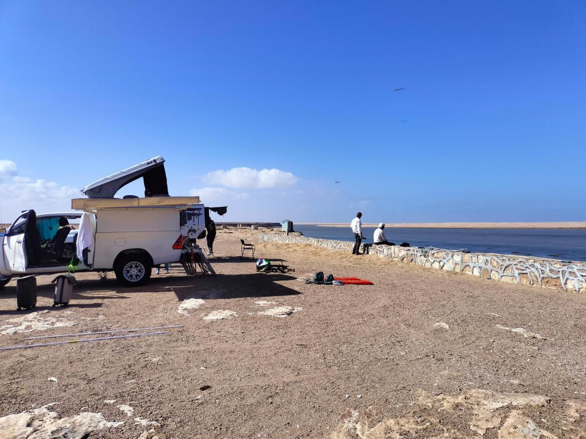 Hotel El Ghazi Tarfaya Bagian luar foto