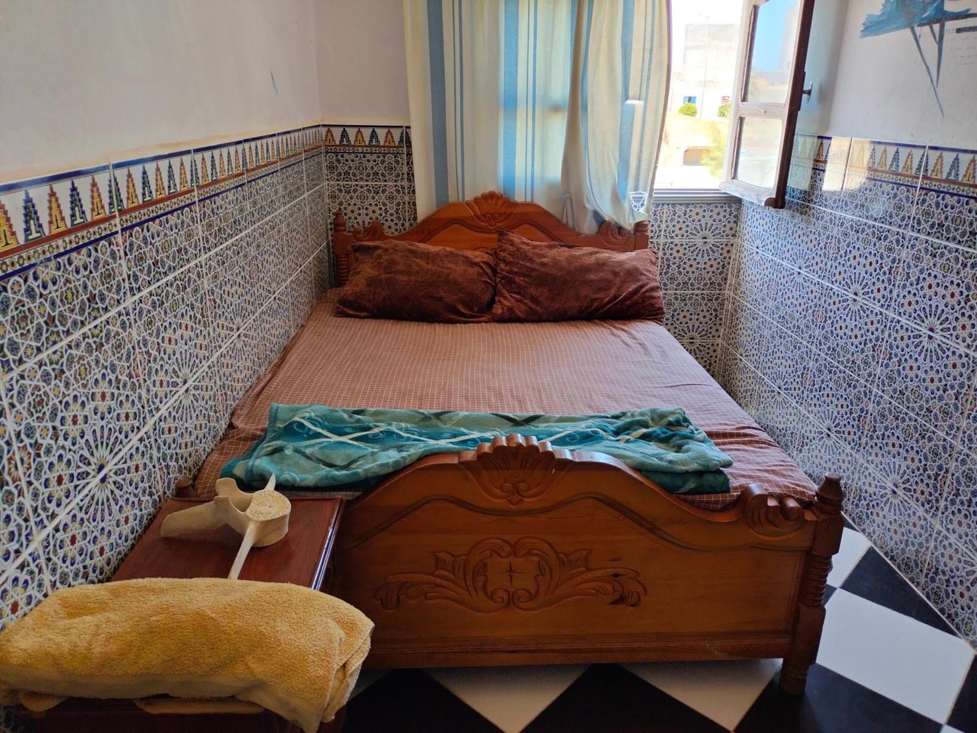 Hotel El Ghazi Tarfaya Bagian luar foto
