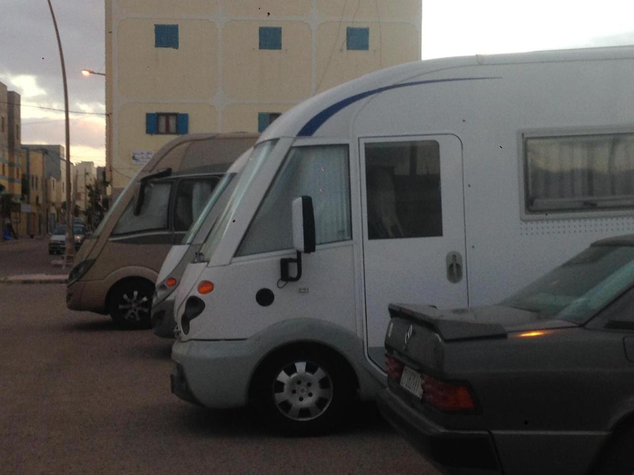 Hotel El Ghazi Tarfaya Bagian luar foto