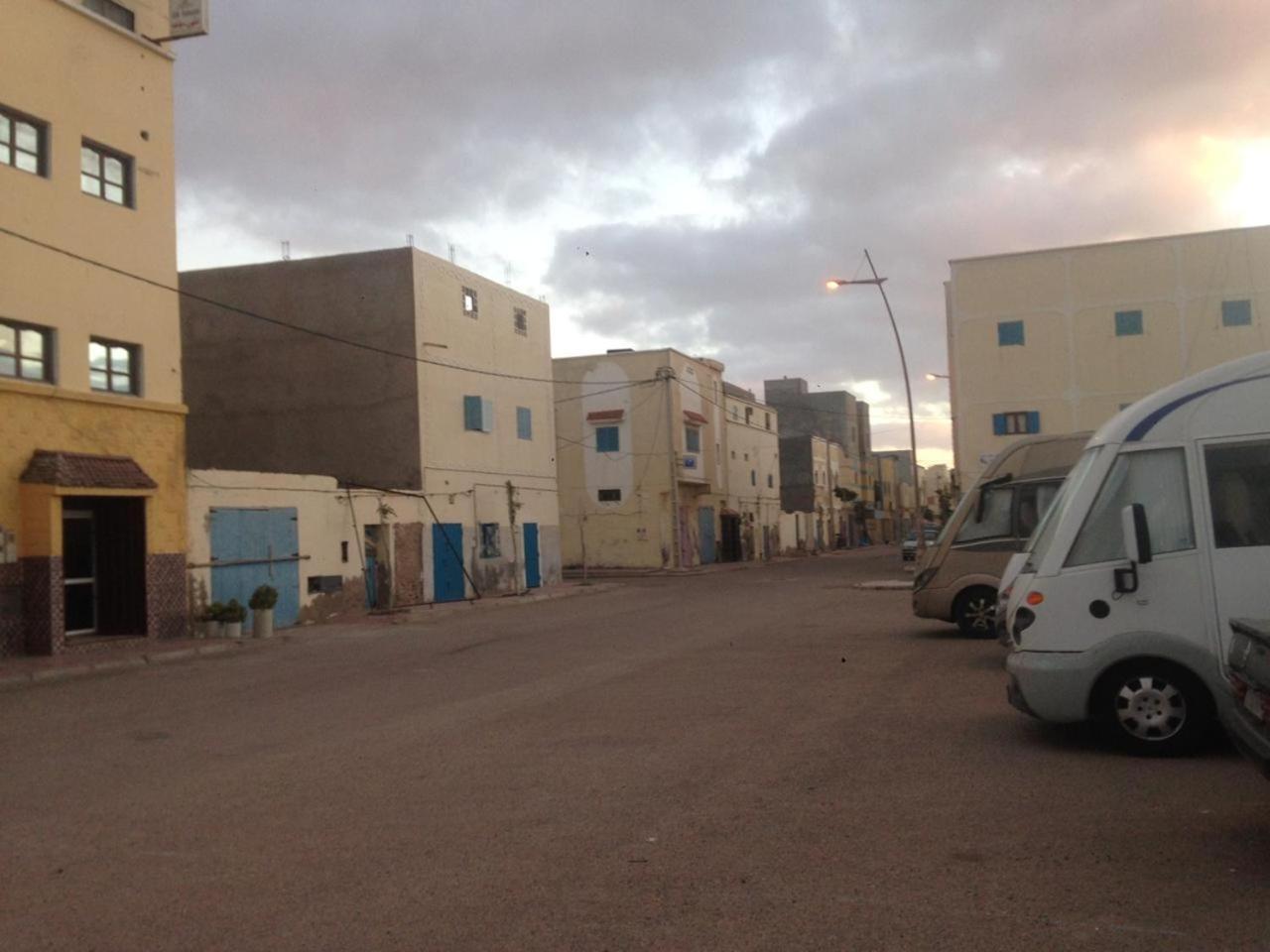 Hotel El Ghazi Tarfaya Bagian luar foto