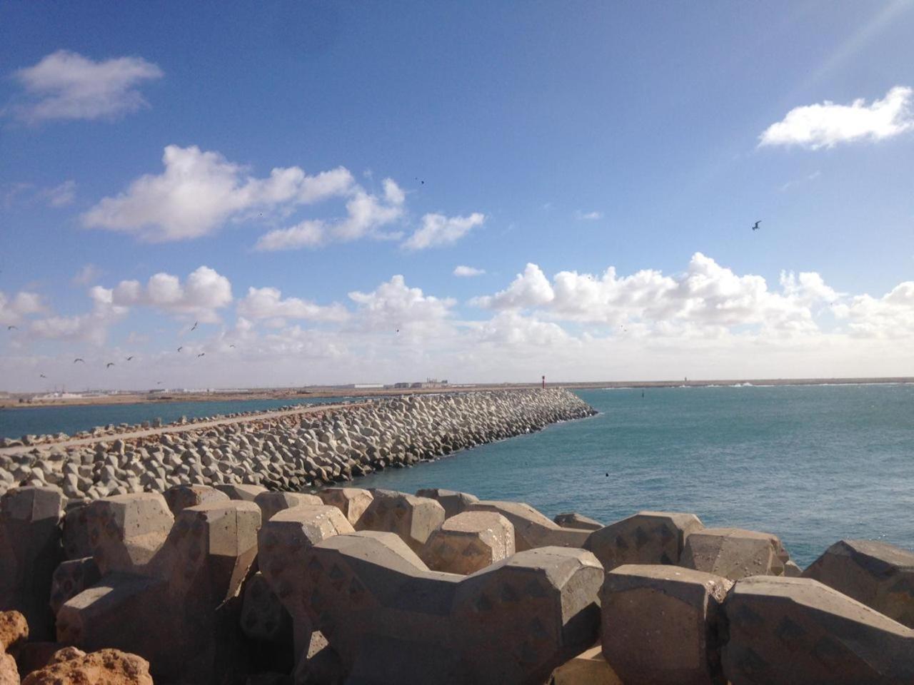 Hotel El Ghazi Tarfaya Bagian luar foto