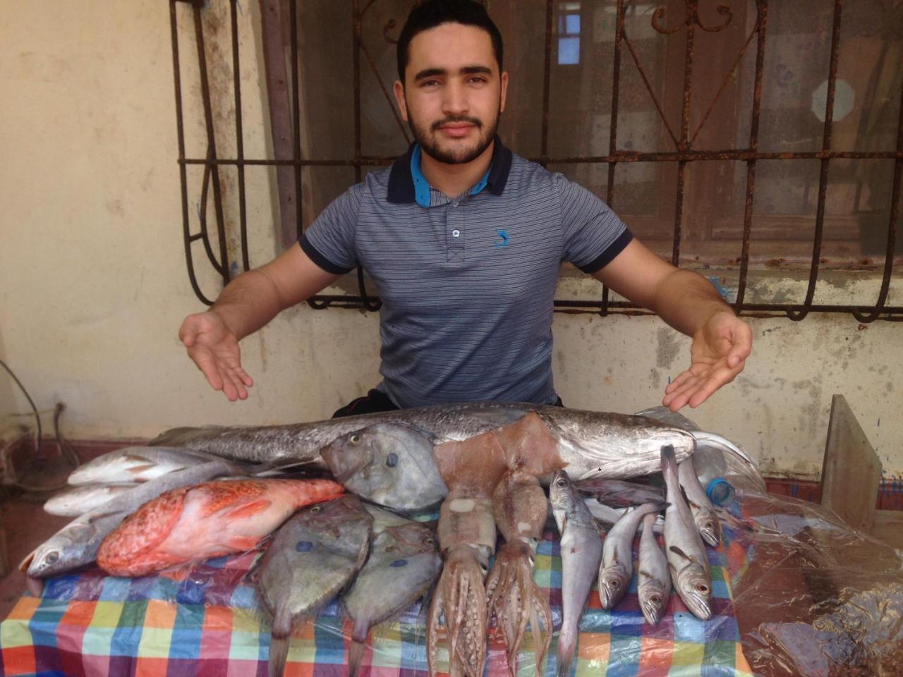 Hotel El Ghazi Tarfaya Bagian luar foto